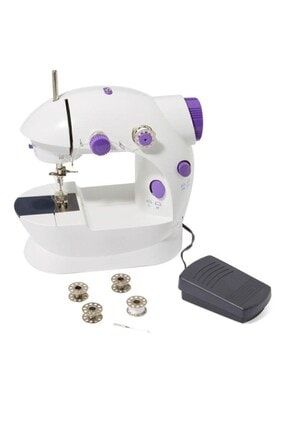 Mini Dikiş Makinesi Pedallı Maxilife Mini Sewing Machine Sm-202a PRA-5535388-9340