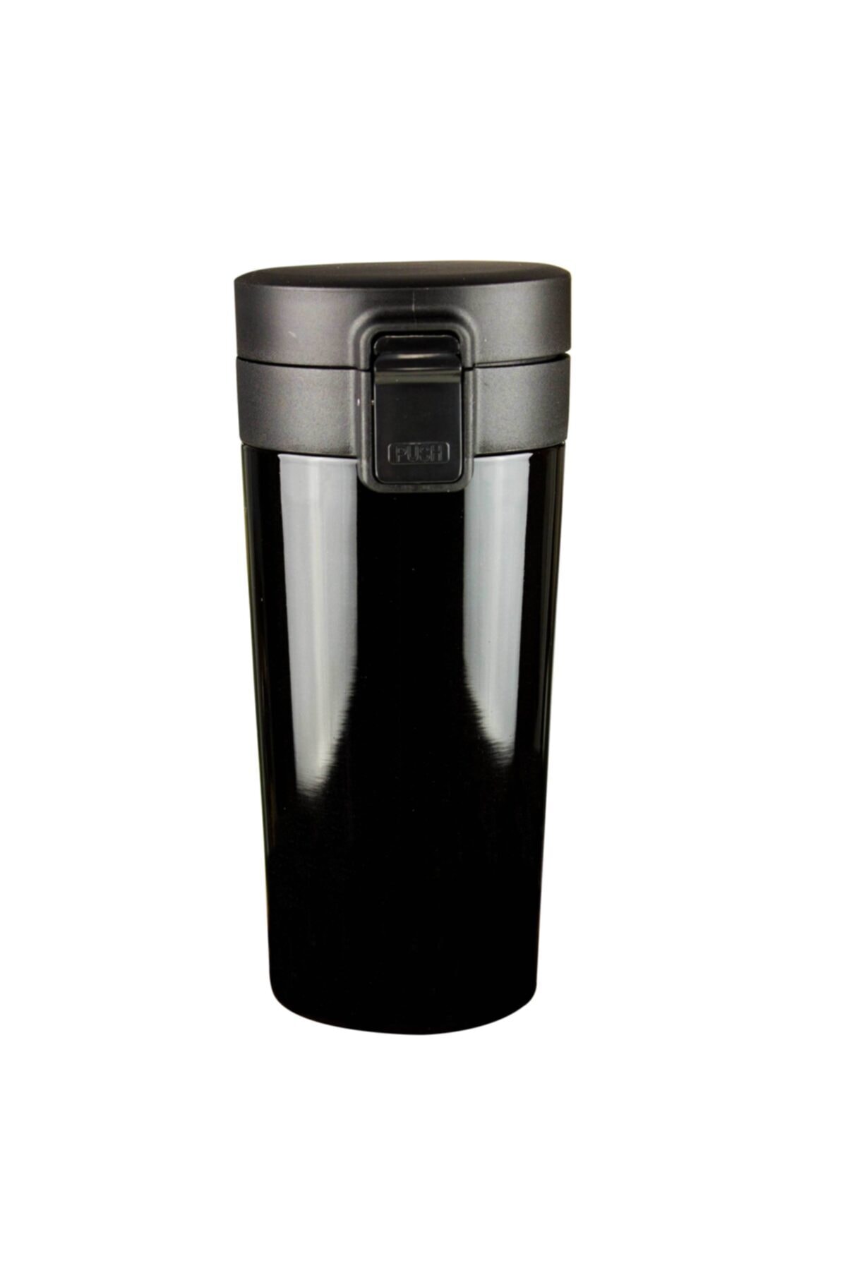 hediyerengi Isme Özel Premium Çelik Termos Bardak 380 ml Basmalı Kapaklı - Siyah fotoğrafı 2 (önizleme)