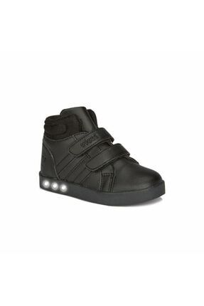 Siyah - Lucky Işıklı Ve Smart Step Taban Bebek Sneaker - Onur Ortopedik VCCLUCKY01