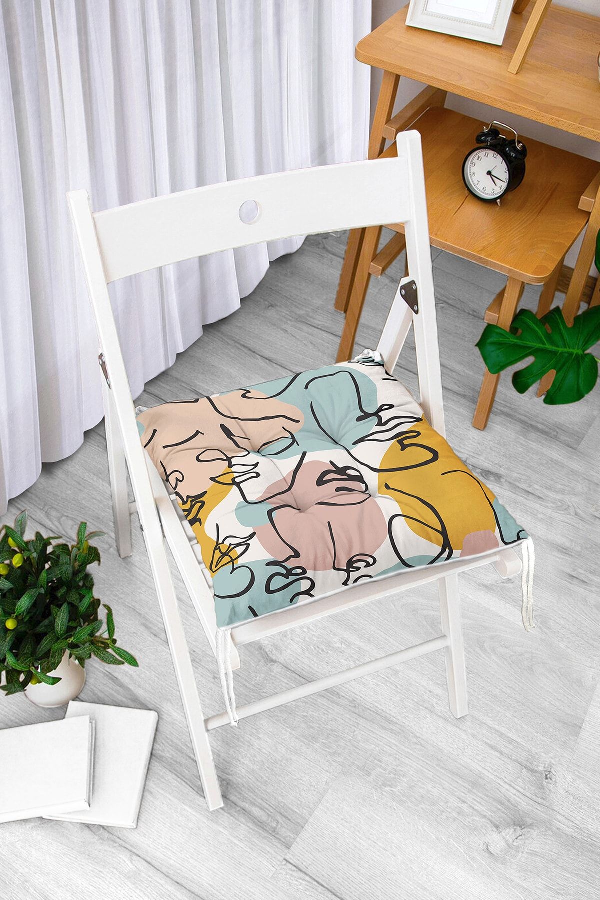 Realhomes Pernă De Scaun Bohemian Rustic Design Special Imprimată Digitală - One Size