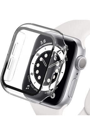 Apple Watch 7. Nesil 41 Mm Uyumlu 360 Derece Cam Ve Kasa Koruyucu SKU: 88842
