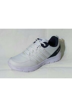 Unisex Beyaz Cilt Sneaker Spor Ayakkabı SPR100001