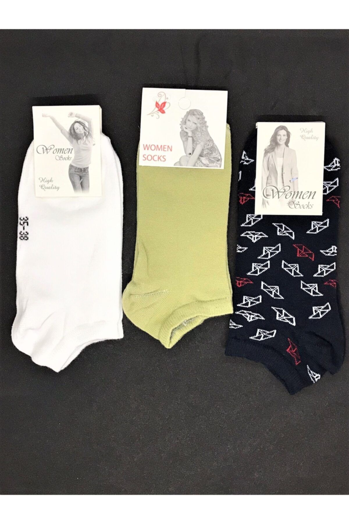 mendoza store Assorted Patterned Socks Trendyol