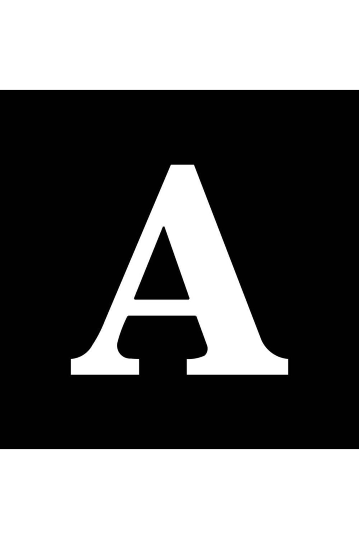 Patladı Gitti Balon Kutusu Için Beyaz A Harfi