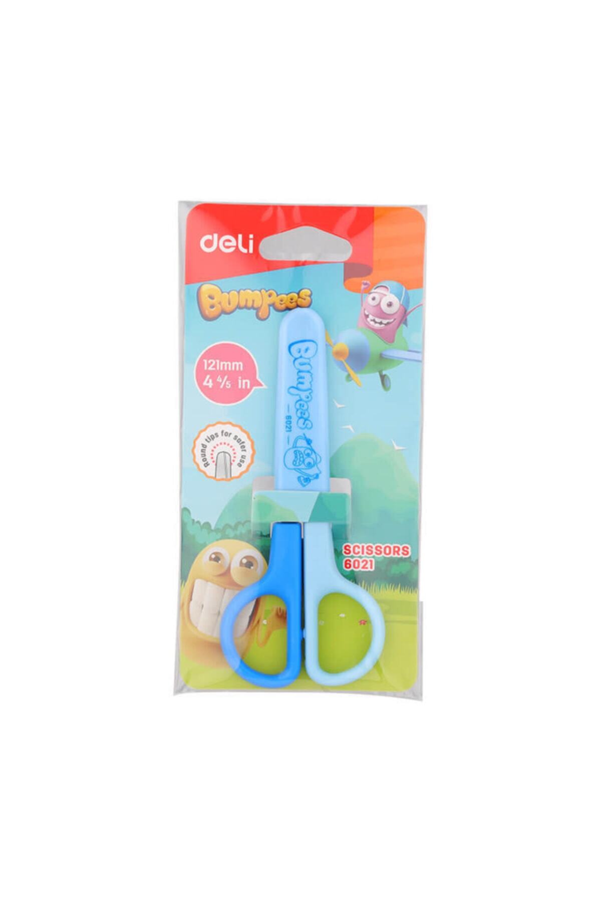 Deli-Deli E6021 Deli Scissors Blunt tip for safe use E6021- 1