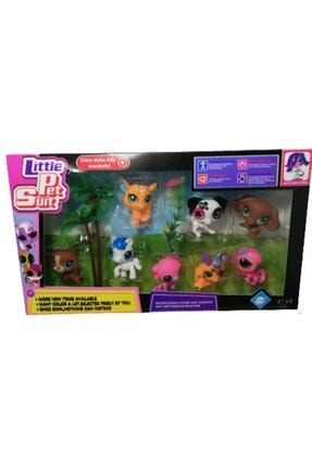 Miniş Agaçlı Little Pet Suit 8 Figürlü Oyuncak Seti 00945