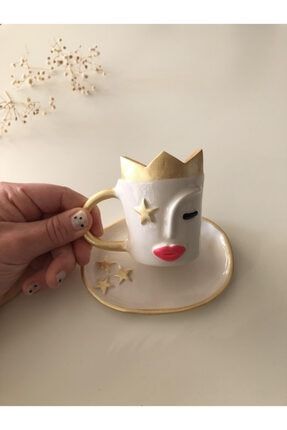 Gıybet Queen! El Yapımı Türk Kahvesi Fincanı gybtq13