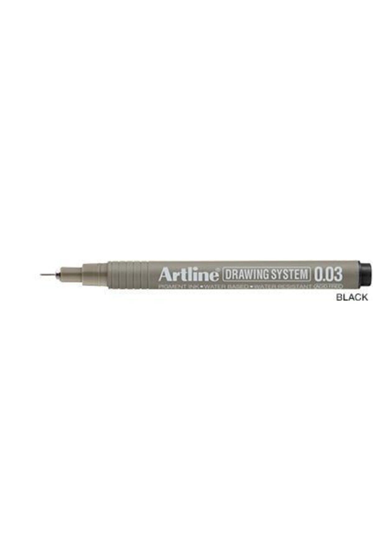 artline-نظام الرسم Teknik çizim Kalemi 10'lu Set (BRUSH YOK)-1 2