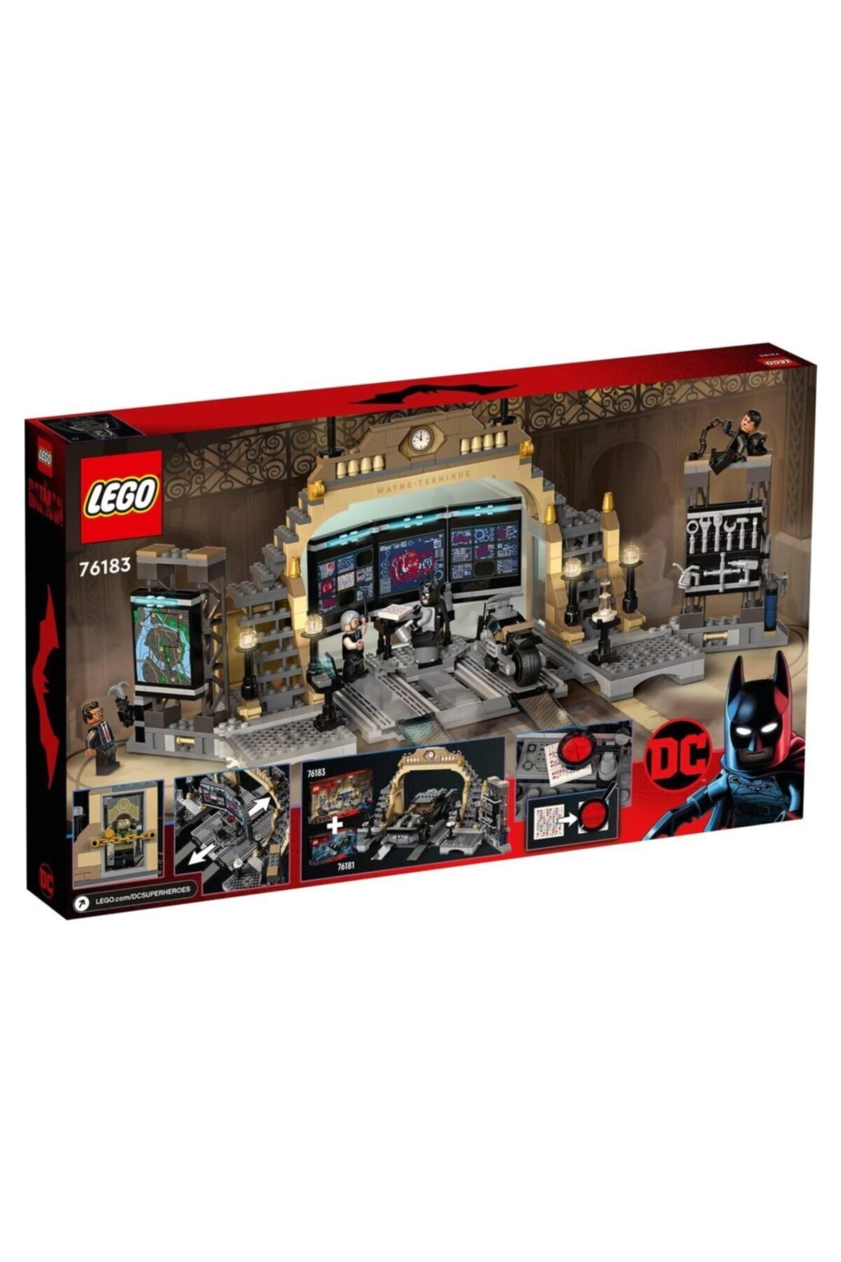 ۷۶۱۸۳ ® دی‌سی - بت‌کیو ™: ریدلر. ™ انکاونت، ۵۸۱ قطعه، سن +۸