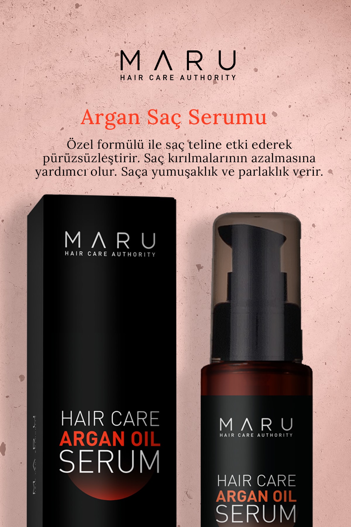 MARU Hair Care Argan Oil Saç Serumu 100 ml Fiyatı, Yorumları - TRENDYOL