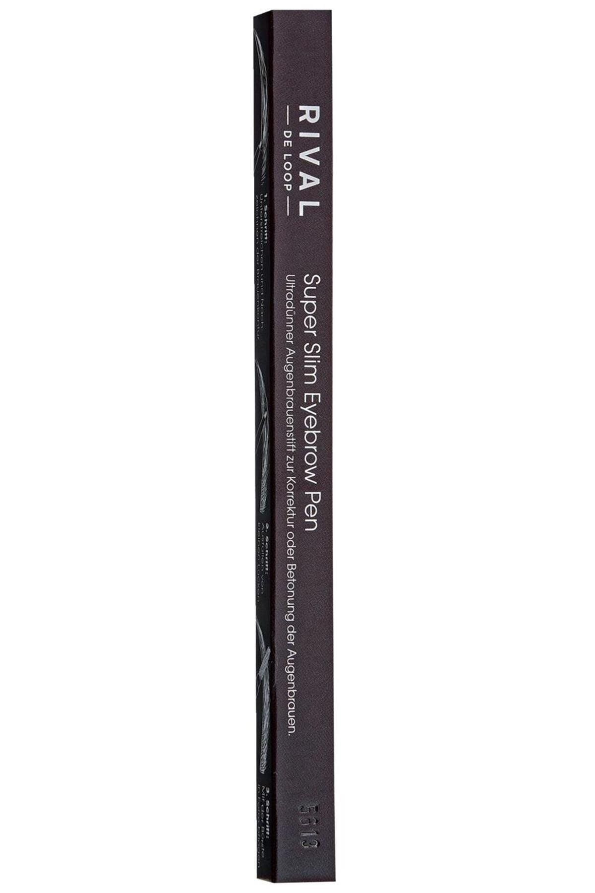 مداد ابرو و سایه برند: PEN SUPER SLIM 04 دسته قهوه: KAS PENCIL & SHADOW Rival De Loop