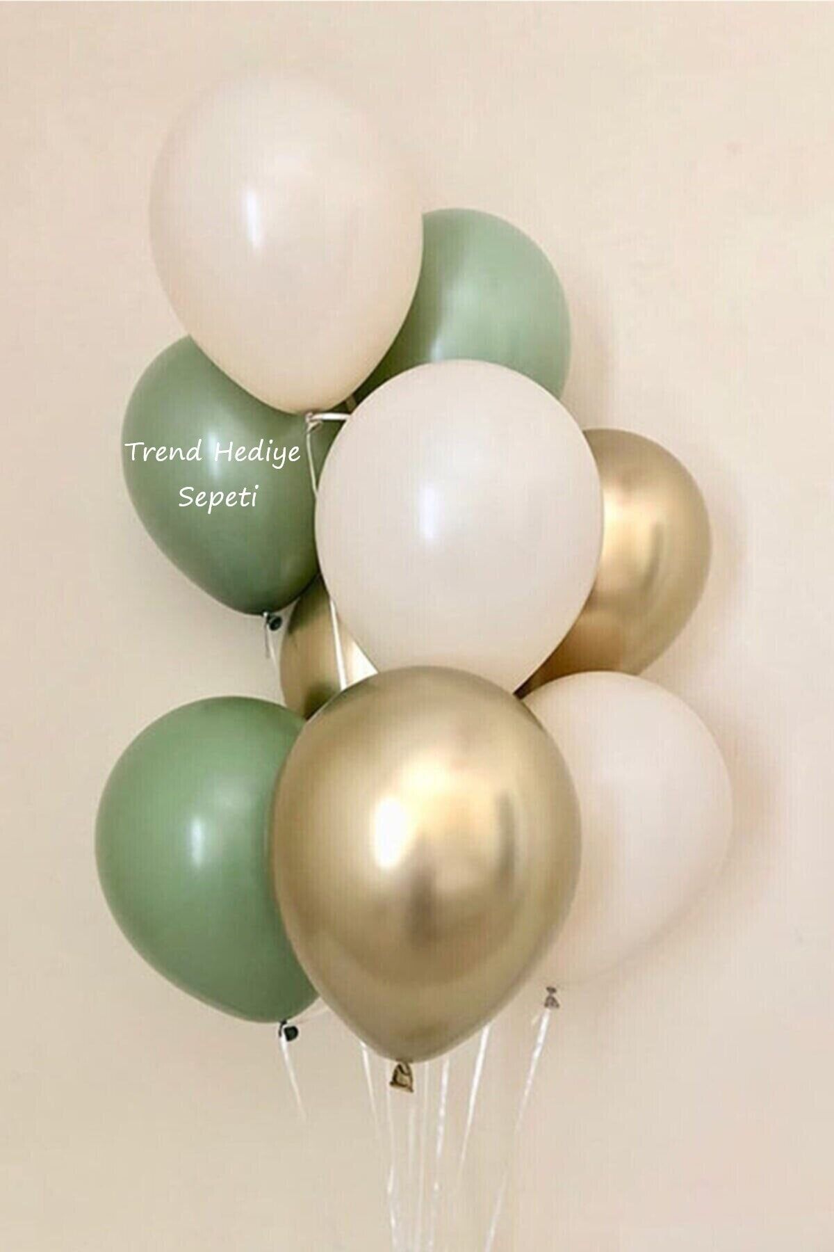 Gold shop helium balloons