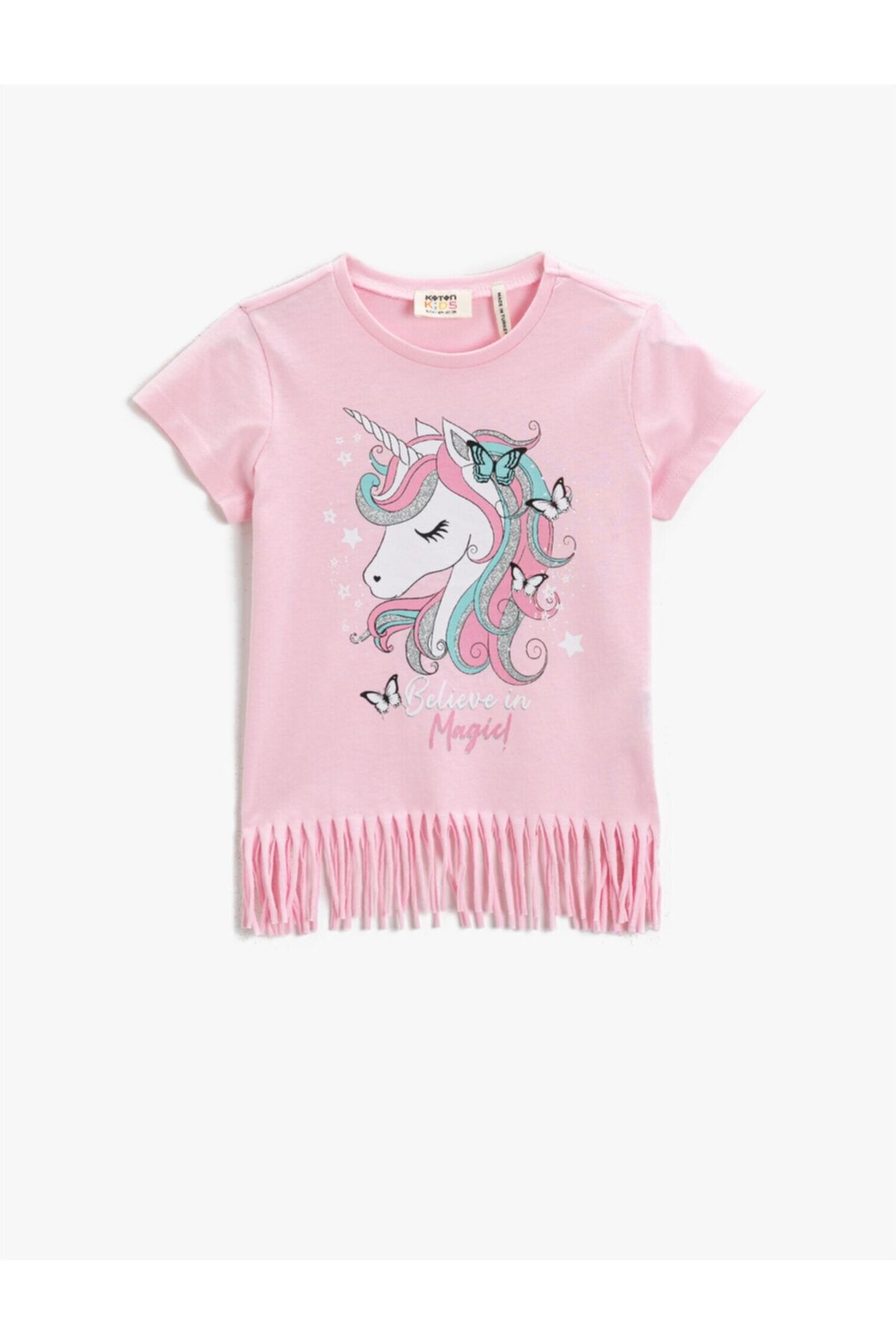 Koton T-Shirt Rosa Regular Fit