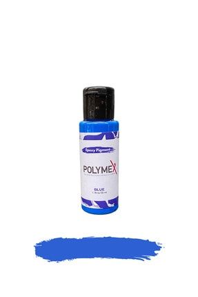 Epoksi Reçine Sıvı Pigment Mavi Renk 35 Ml. KOZME.POLYMEX27