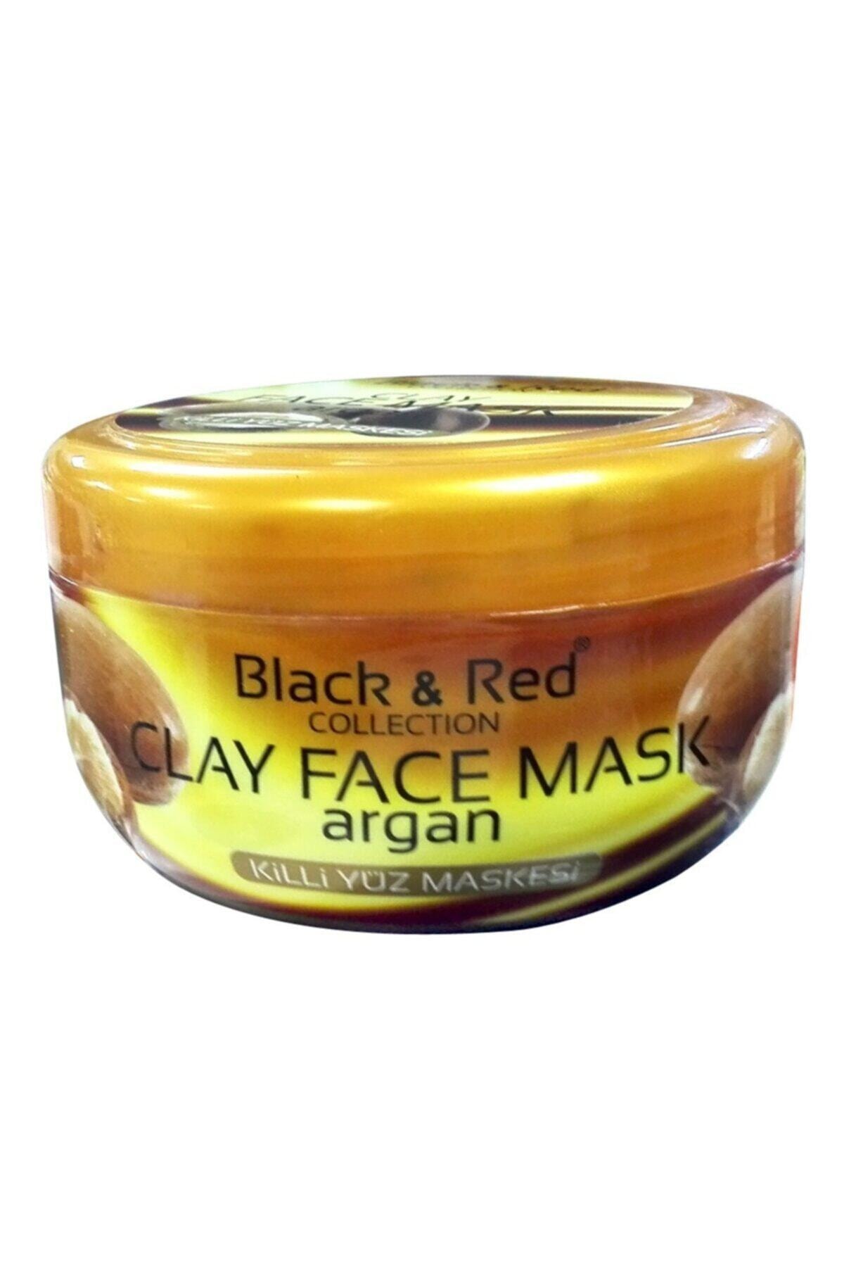 Black Red Clay Face Killi Maske Argan 400ml