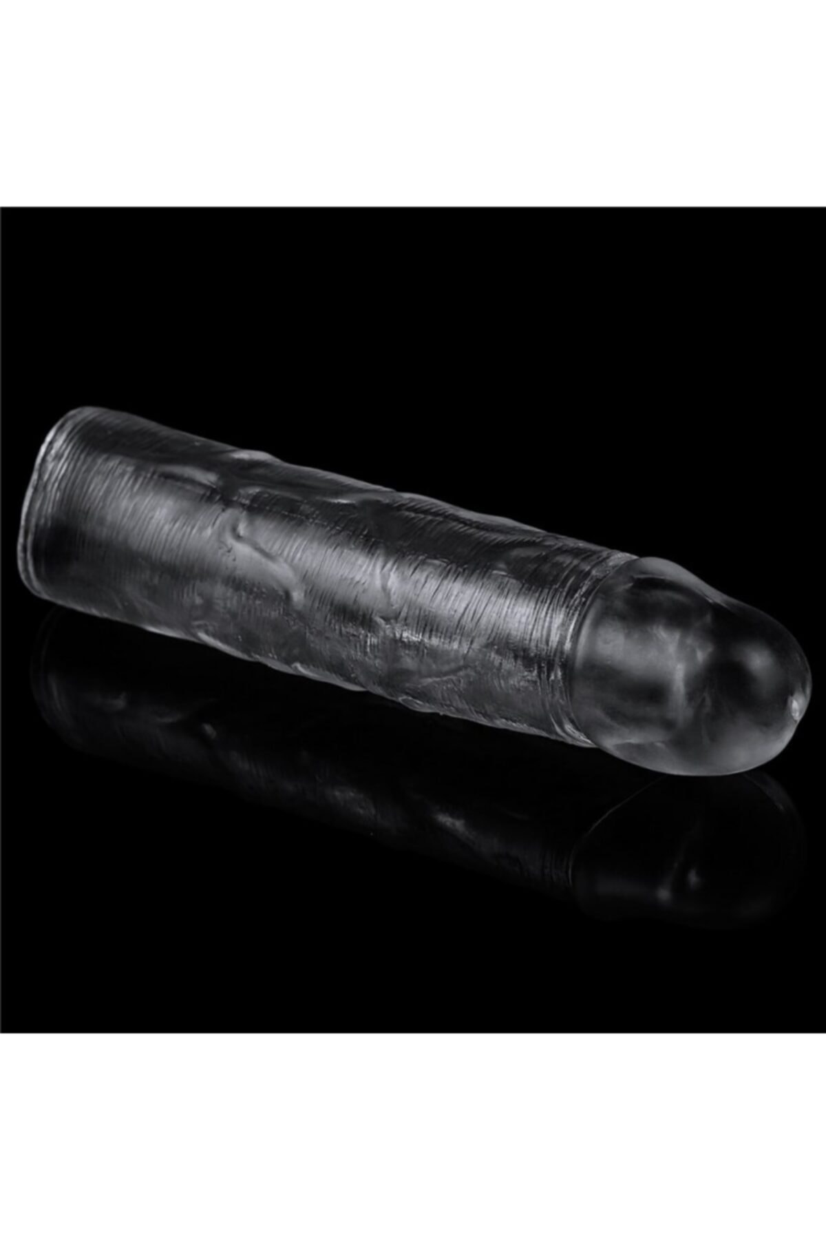 Flawless 2.5cm Uzatmalı Transparan Penis Kılıfı 5