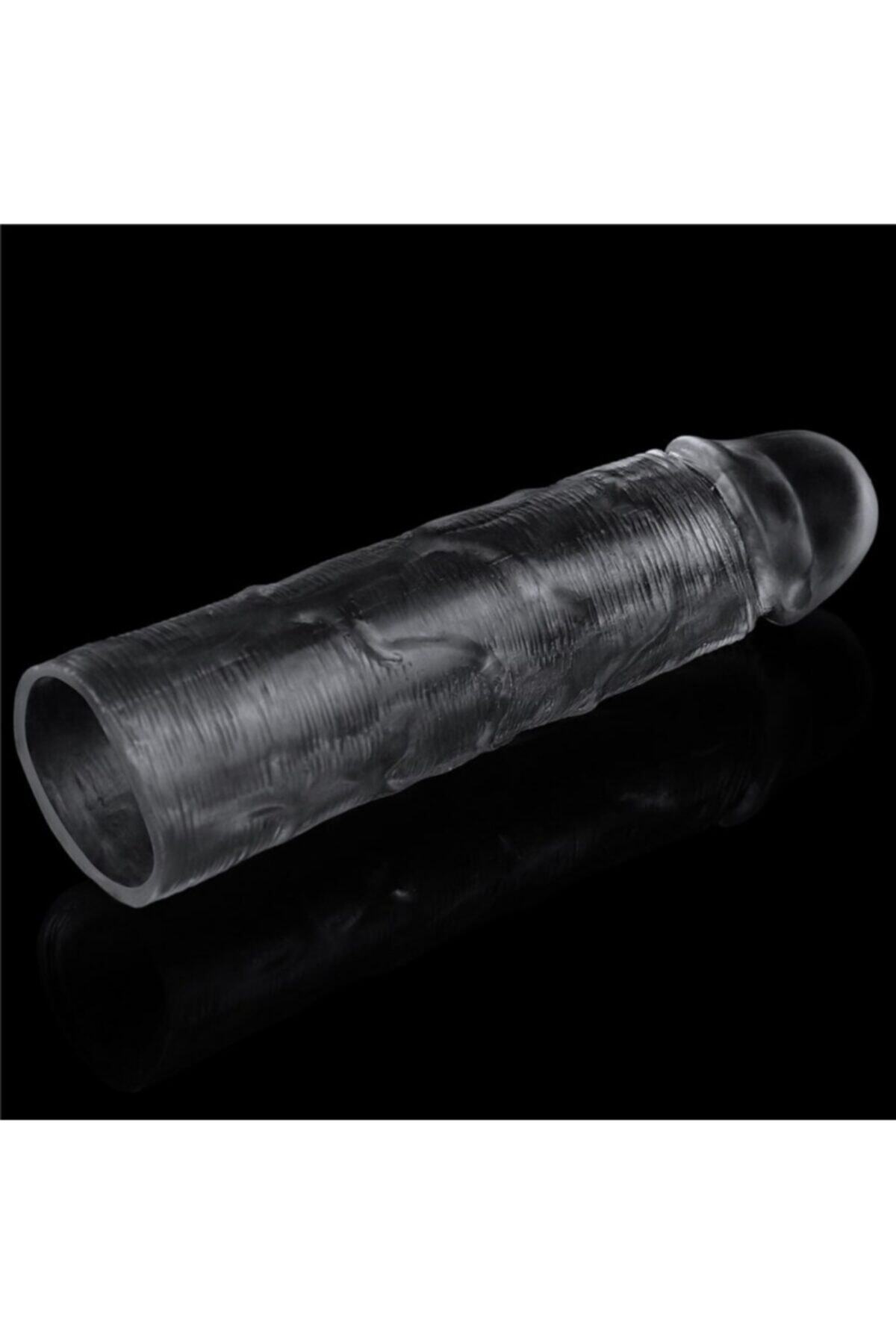 Flawless 2.5cm Uzatmalı Transparan Penis Kılıfı 6