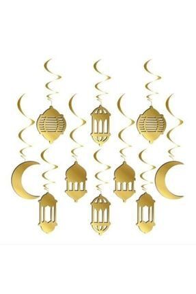 Altın 10'lu 3d Tavan Süs Ramazan 10'lu P1081S1150