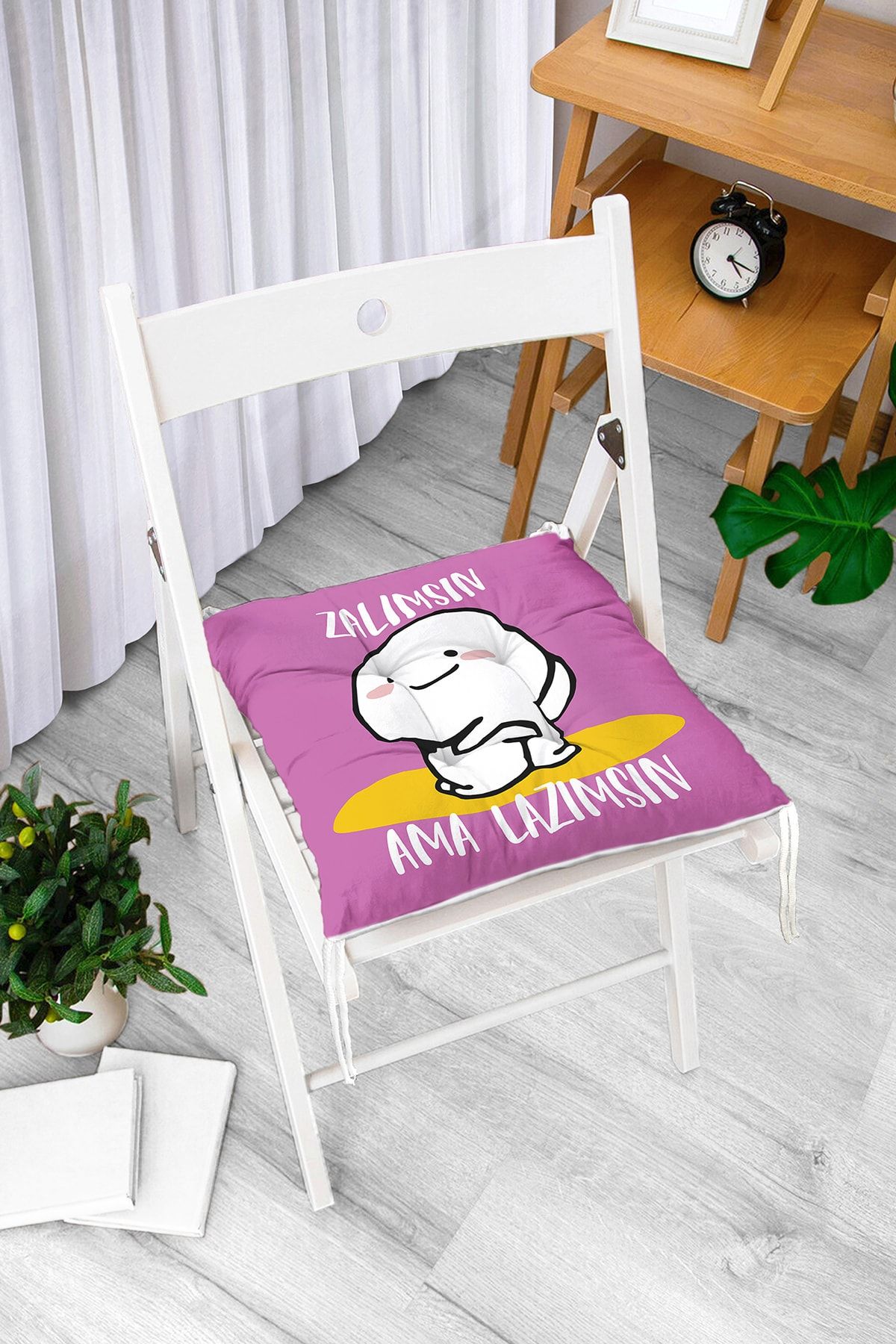 Realhomes Imprimat Digital Modern Ești Triumfător Și Ai Nevoie De Scaun - Pernă Pofidik - One Size