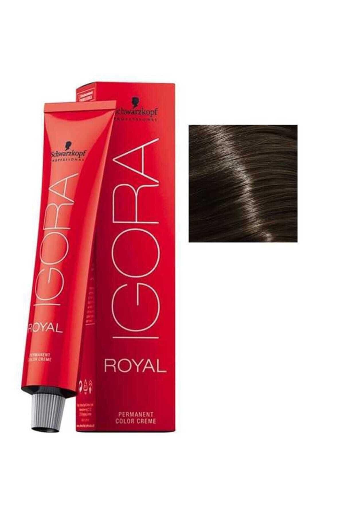 رنگ موی رویال 6-0 Dark Auburn Super 60ml GKÜRN1167 Igora