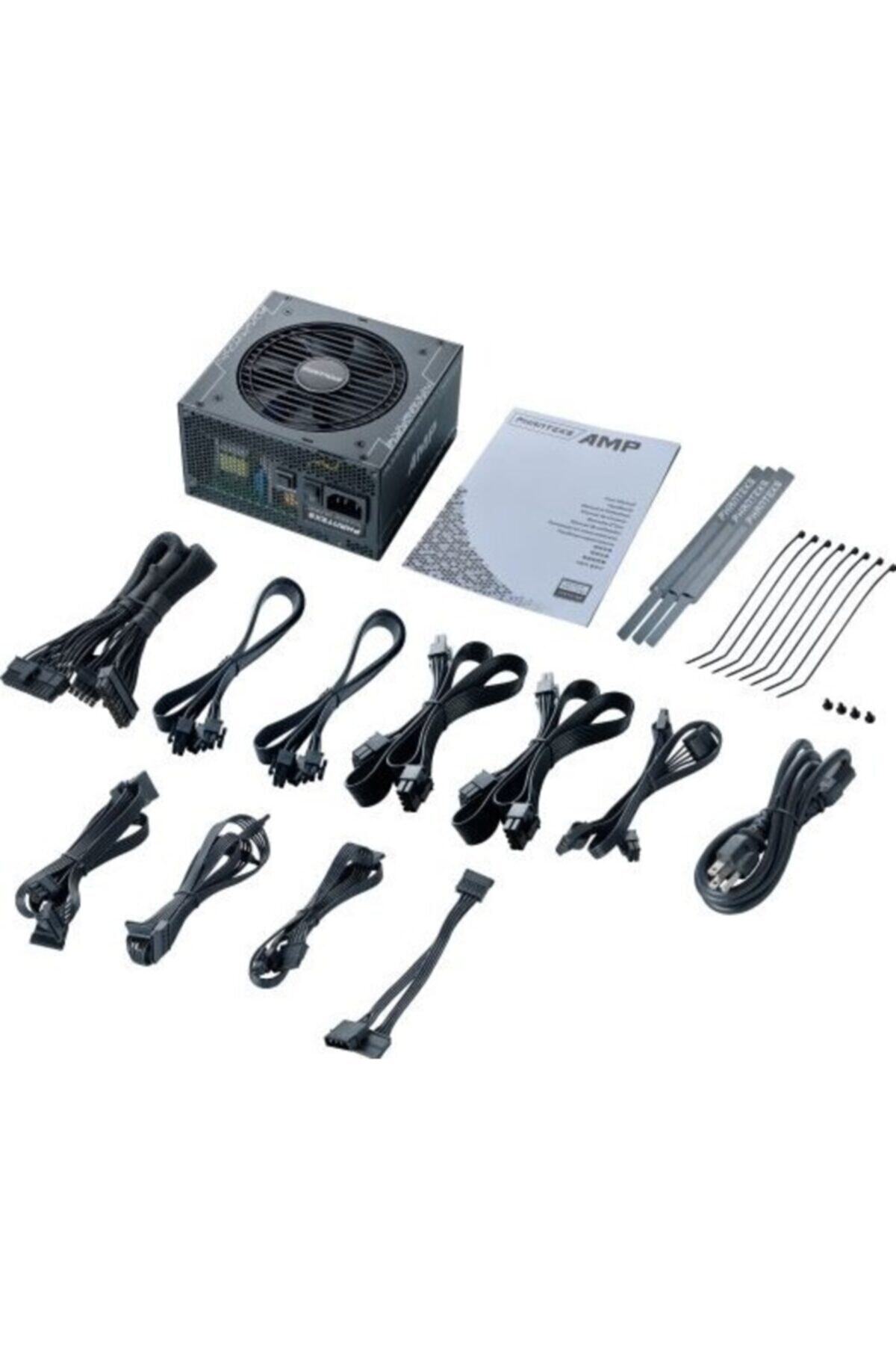 (SEASONİC) Amp 550w 80 Gold, Full Module, Psu, Mining, Oyuncu Bilgisayar Güç Kaynağı 7