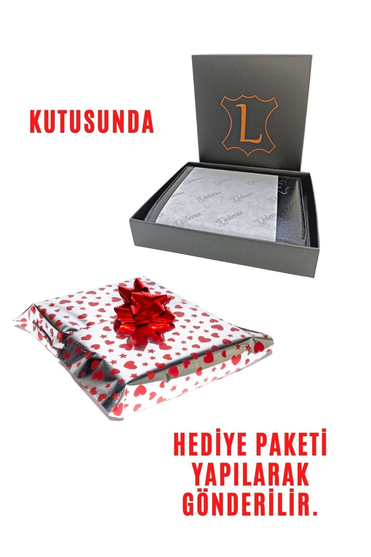 کیف پول مردانه آبی سرمه ای Lederax | LD-00003 اورجینال - تصویر 5