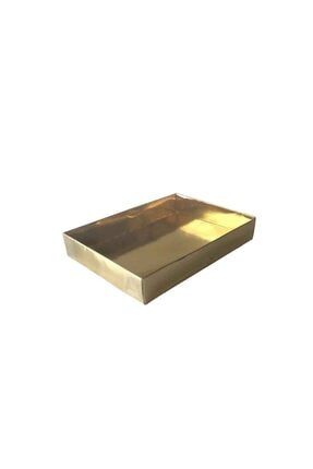 Asetat Kapaklı Karton Yasin Ve Tespih Kutusu 10.5x14.5x2(25 Adet) Gold TE7277Gold