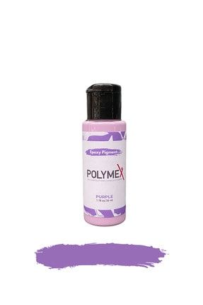 Epoksi Reçine Sıvı Pigment Mor 35 Ml. KOZME.POLYMEX32