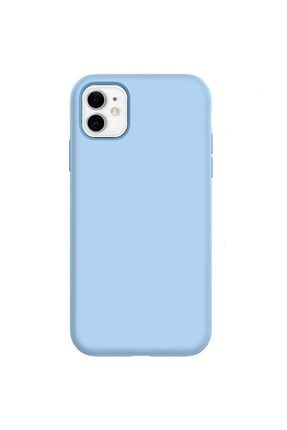 Iphone 11 Uyumlu Bebek Mavisi Liquid Pastel Kılıf LQD11-MLY74