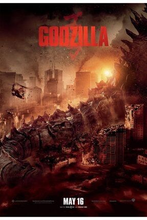 Godzilla (2014) 70 Cm X 100 Cm Afiş – Poster Klemontly TRNDYLPOSTER03606