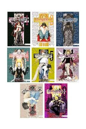 Death Note - Ölüm Defteri - 8 Kitap Türkçe Manga Seti (1-2-3-4-5-6-7-8) death123456