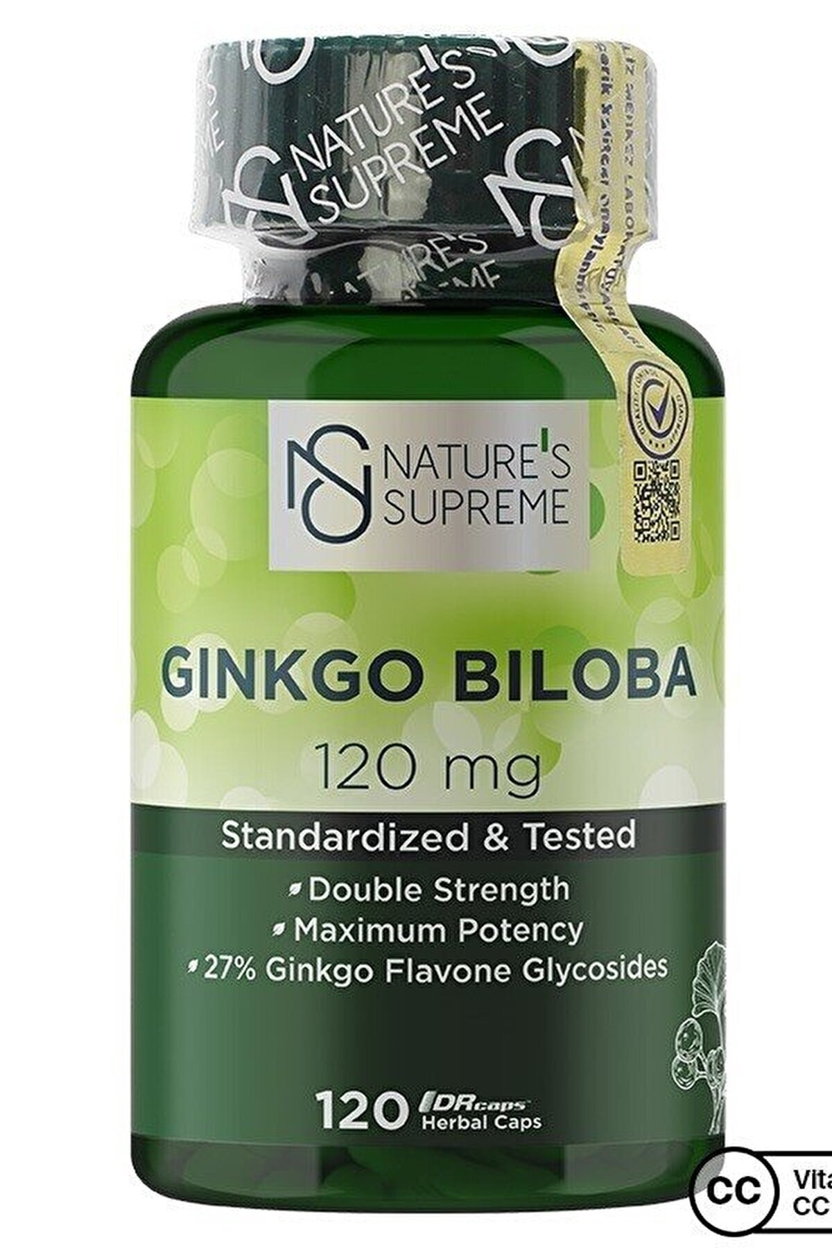 Nature's Supreme Ginkgo Biloba 120 Mg 120 Kapsül
