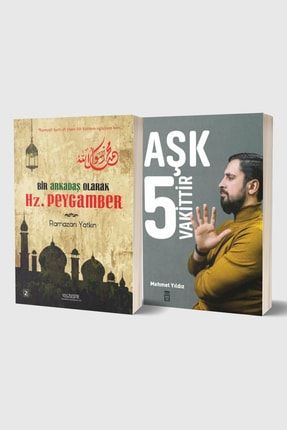 Bir Arkadaş Olarak Hz. Peygamber - Aşk 5 Vakittir 2 Kitap Set SETKİTAPSER1021