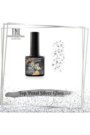 Tnl Exxtra Top Potal Silver Gümüş Gri Top Coat 10 ml TNLEXXTRATOPPOTAL