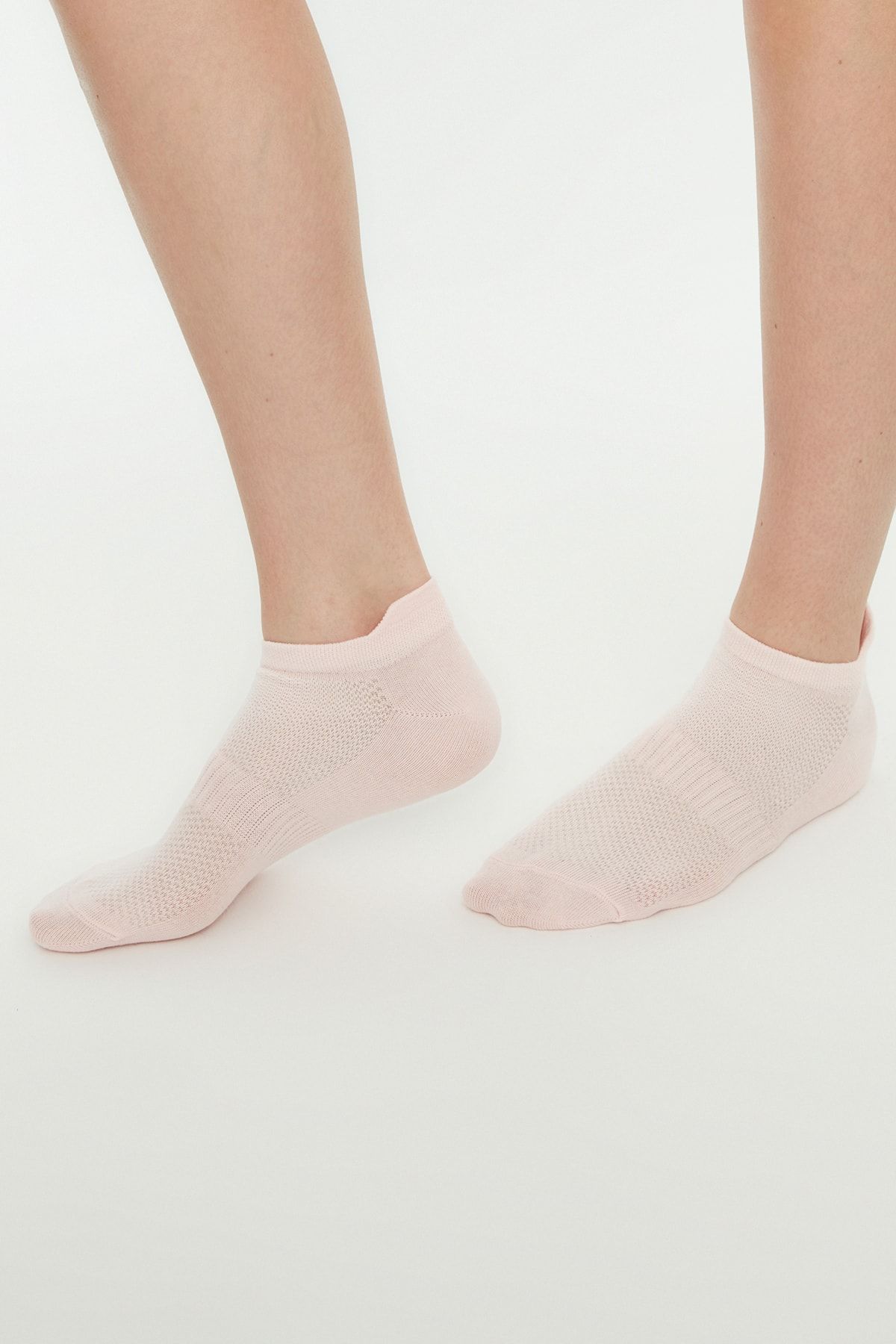 Trendyol Collection-Mustard 5er-Pack Baumwoll-Strick-Sport-Yoga-Socken TWOAW20CO0011 9