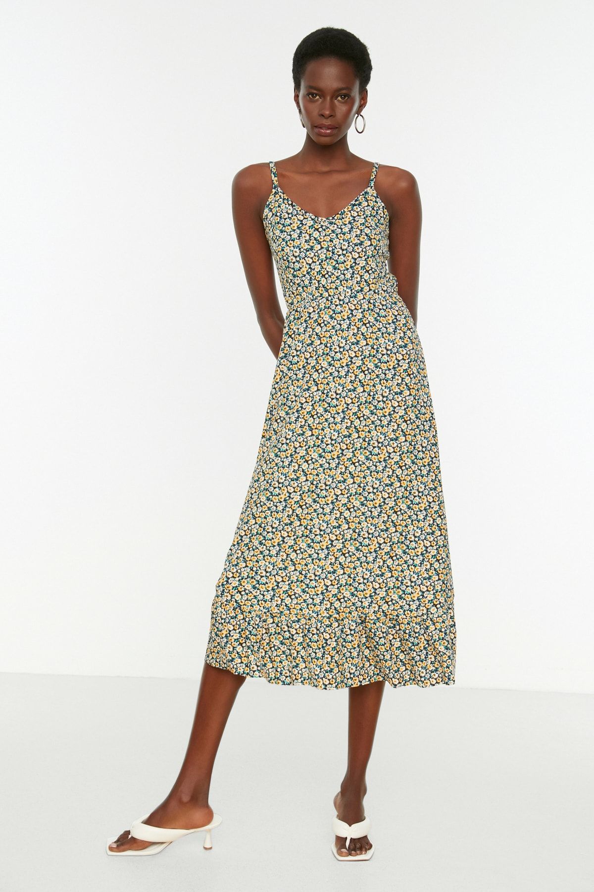 Miss selfridge clearance navy dress