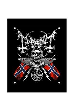 Mayhem Band Logo Büyük Sırt Patch Yama KPB0127