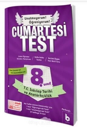 Basamak 8. Sınıf T. C. Inkılap Tarihi Ve Atatürkçülük Cumartesi Test KT02440