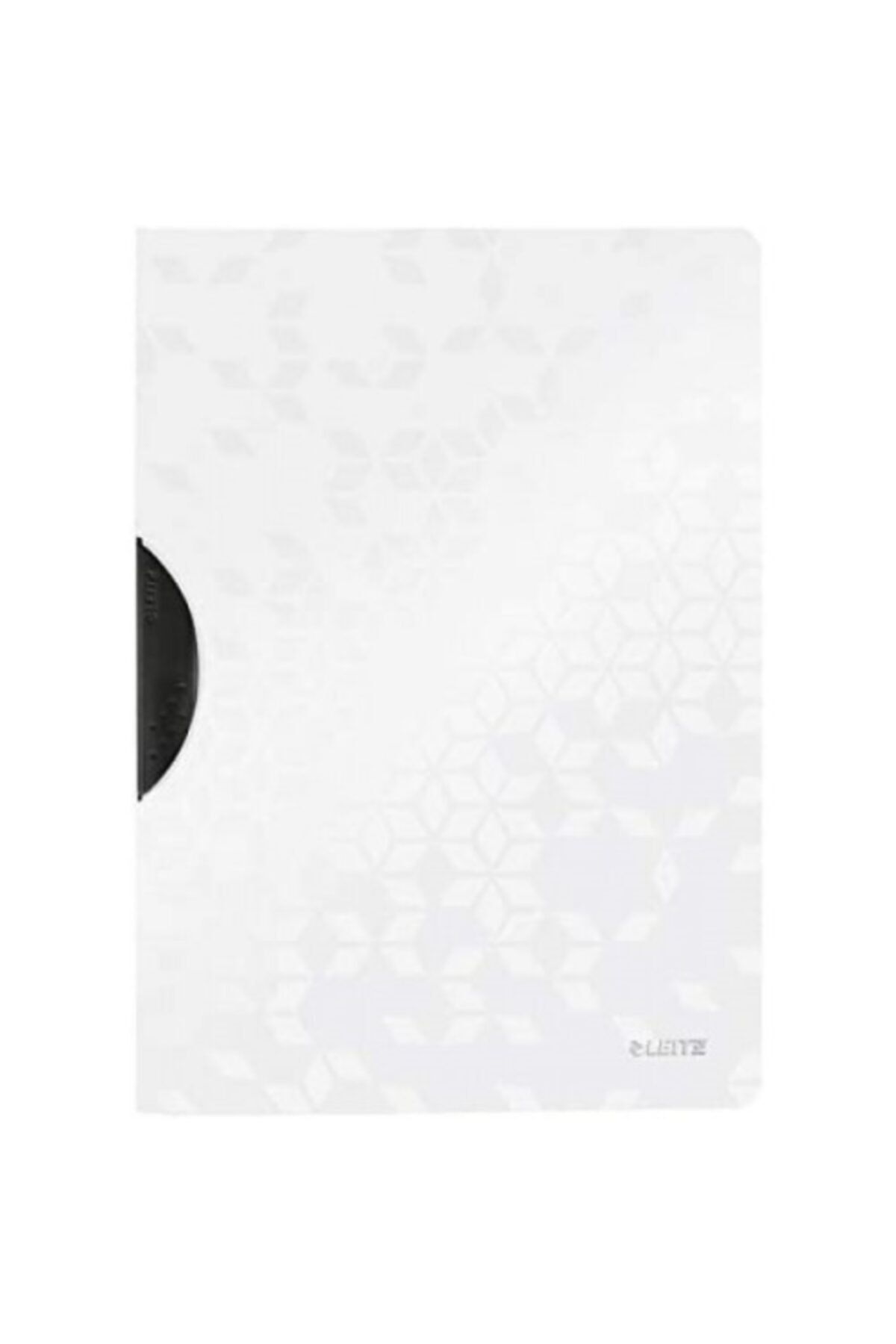 Leitz-Compression File Colorclip Active Wow Back Clip Metallic White 4185 1