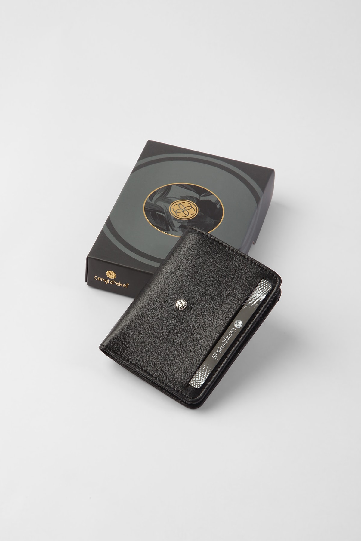Cengiz Pakel  Küçük Boy Erkek Portföy13701 Siyah - Görsel 4