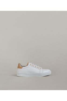 Beyaz Deri Kadın Sneaker YS-3141-21-01