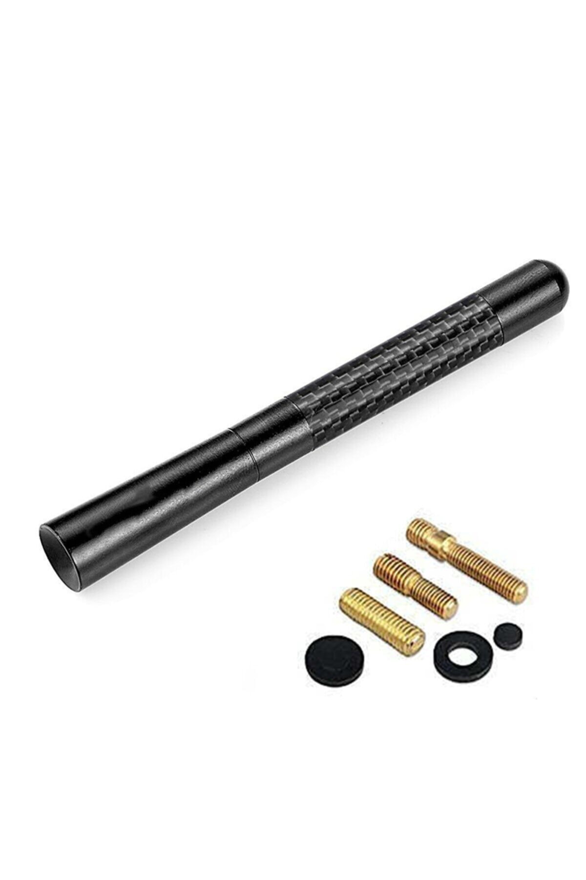 Genel Markalar Opel Astra J Sedan Uyumlu Karbon Fiber Oto Radyo Anteni Çubuk Anten 12 Cm