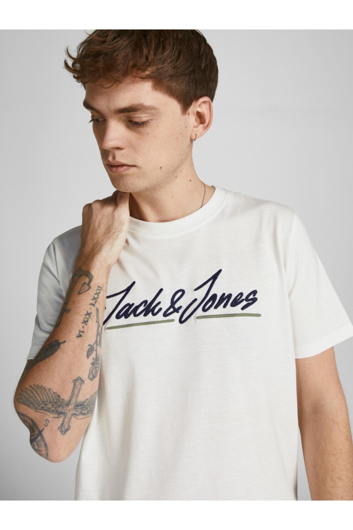 Jack Jones Jack Jones Tons Upscale Tee Ss Crew Neck Sn Men s