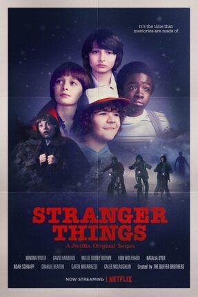 Stranger Things (tv) 70 Cm X 100 Cm Afiş – Poster Crewforde TRNDYLPOSTER10309