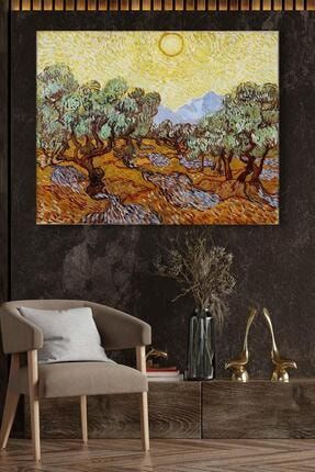 Vincent Van Gogh - Olive Trees - 106028 - Dekoratif Duvar Kanvas Tablo FP-331342