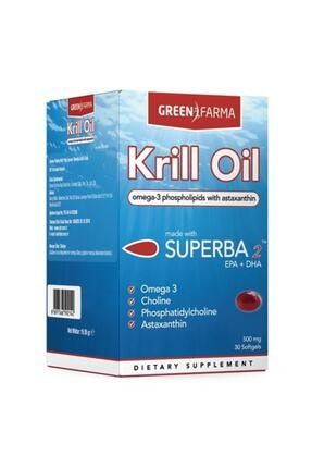 Green Farma Krill Oil 30 Softgel 500 Mg AKC.402.0144