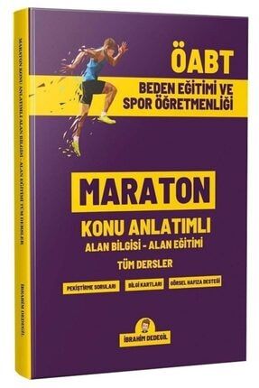 Maraton Besyo Öabt Beden Eğitimi Konu Anlatımlı 2022 - Ibrahim Dedegil Maraton Besyo gross1754