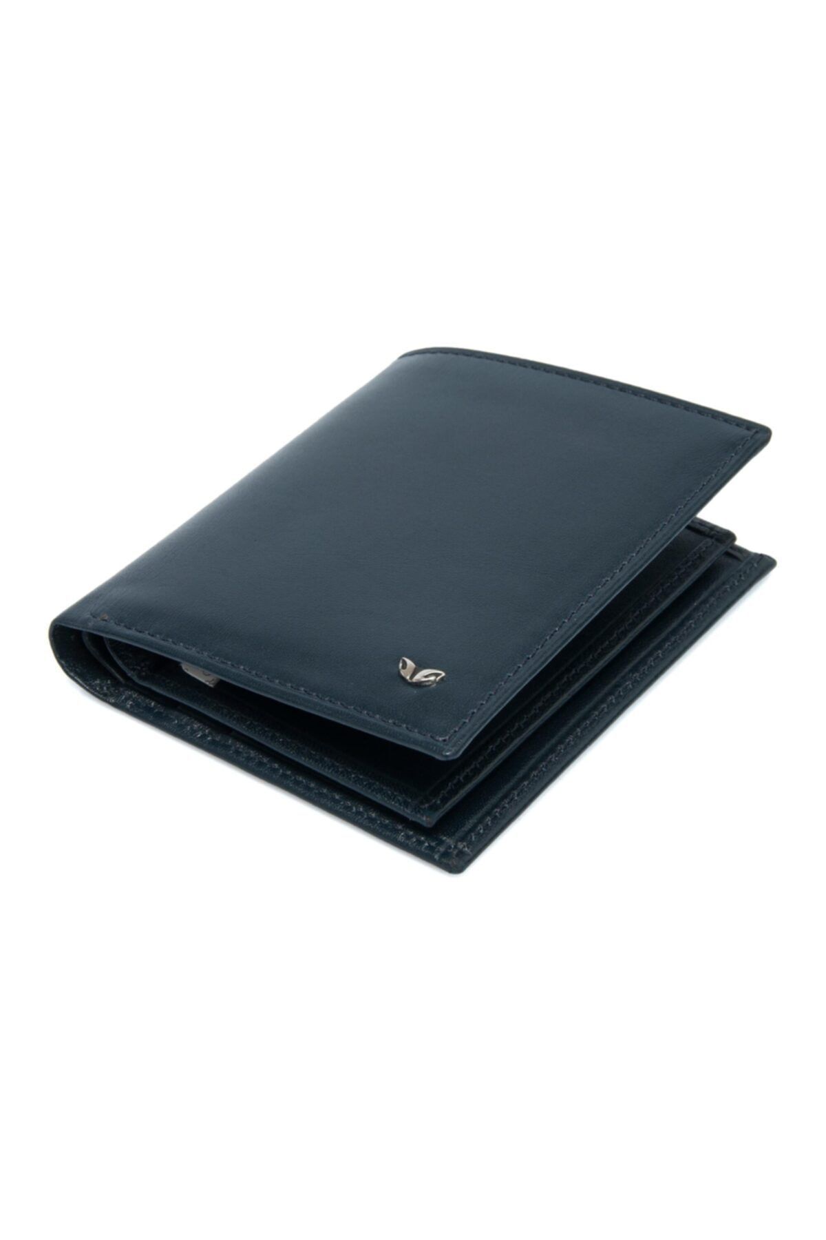 Tergan-Δερμάτινο ανδρικό πορτοφόλι Navy Blue 01503h86 1