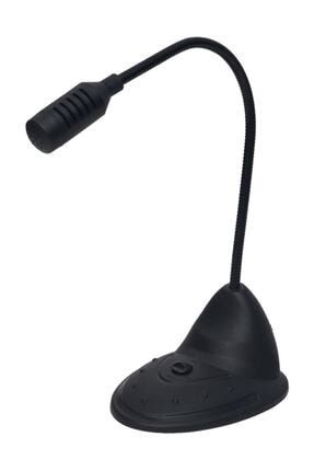 3.5mm Jacklı Aç-kapa Bilgisayar Mikrofonu Siyah 12855