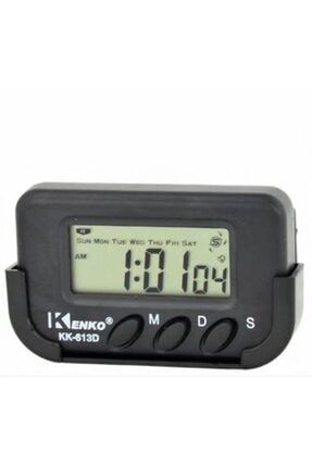 Kenko Dijital Küçük Masa-araba Saati-alarm-kronometre KG1002610
